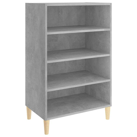 Vidaxl dressoir 57x35x90 cm bewerkt hout betongrijs