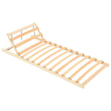 Vidaxl lattenbodem met 13 latten en verstelbaar hoofdeinde 70x200 cm