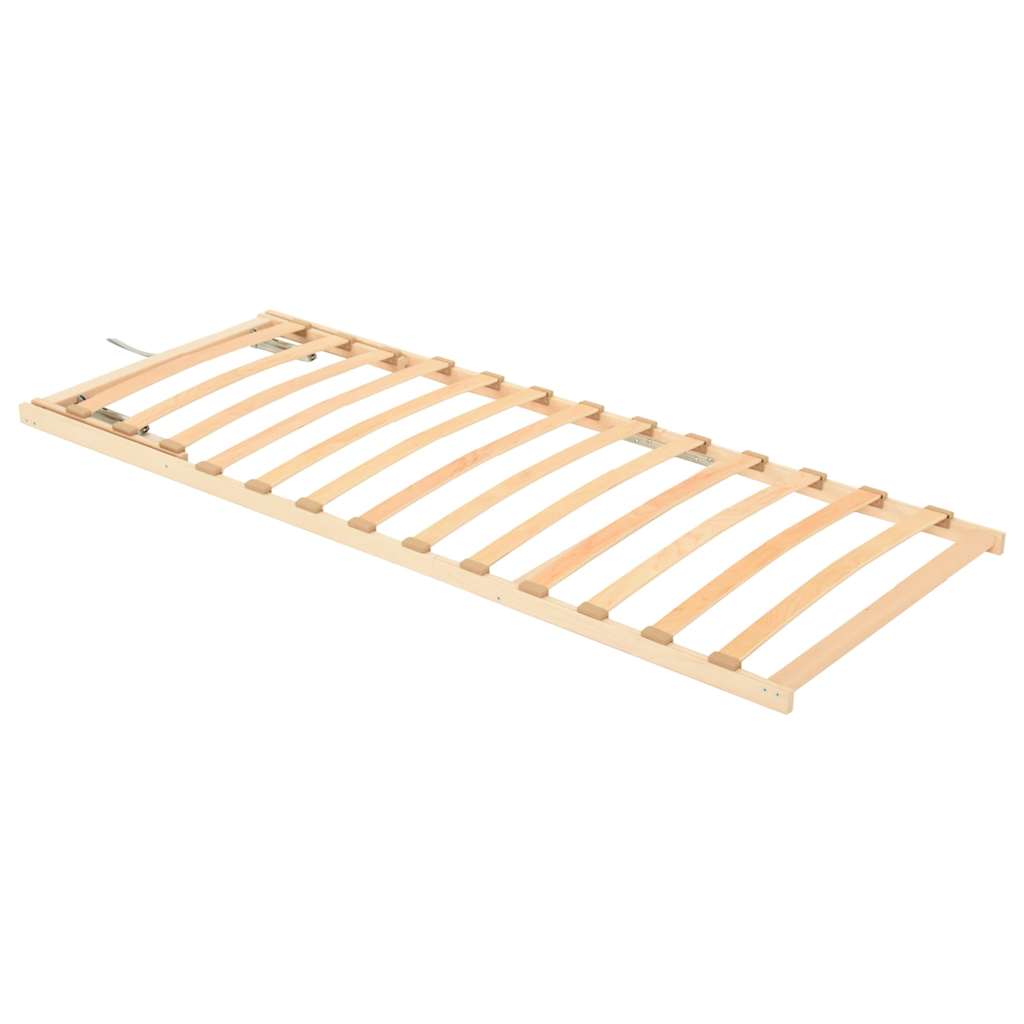 Vidaxl lattenbodem met 13 latten en verstelbaar hoofdeinde 70x200 cm