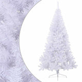 Vidaxl kunstkerstboom met standaard half 180 cm pvc wit