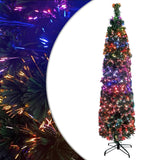 VidaXL Kunstkerstboom met standaard smal 120 cm glasvezel