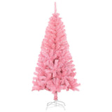 VidaXL Kunstkerstboom met standaard 120 cm PVC roze