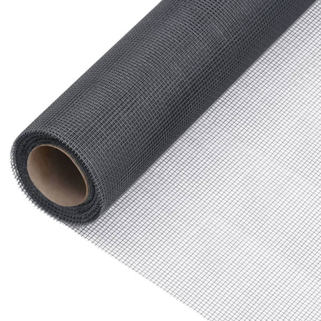 Vidaxl gaas 100x1000 cm glasvezel grijs