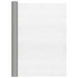 Vidaxl gaas 80x500 cm roestvrij staal zilverkleurig