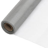 Vidaxl gaas 80x1000 cm roestvrij staal zilverkleurig