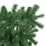 VidaXL Kunstkerstboom omgekeerd met standaard 150 cm groen