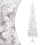 VidaXL Kerstboom smal 120 cm wit