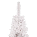 VidaXL Kerstboom smal 120 cm wit