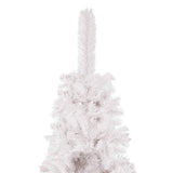 VidaXL Kerstboom smal 180 cm wit