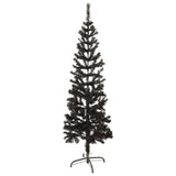 VidaXL Kerstboom smal 120 cm zwart