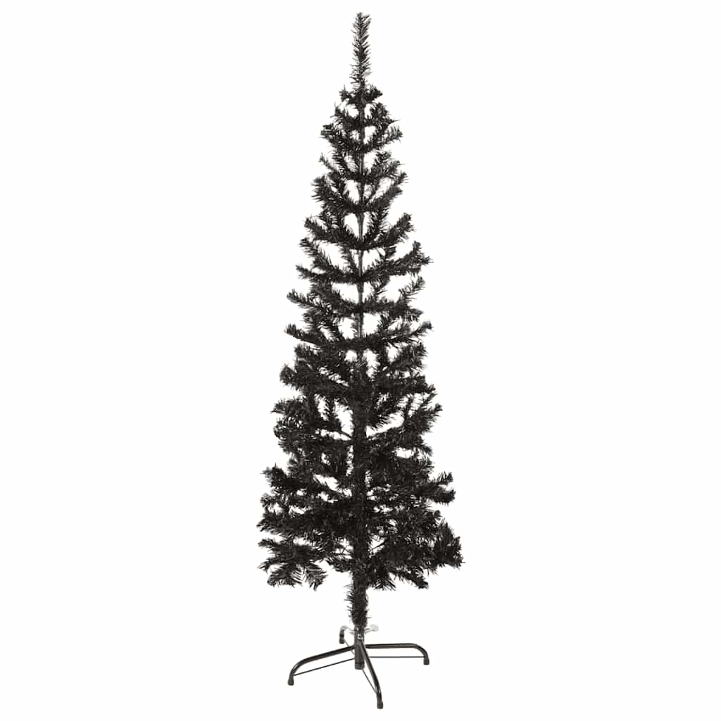 Vidaxl kerstboom smal 150 cm zwart