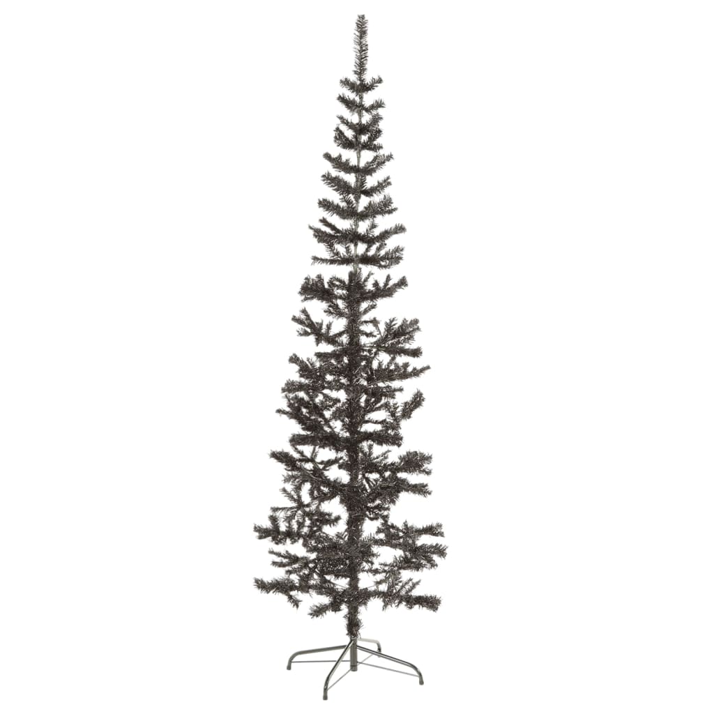 Vidaxl kerstboom smal 180 cm zwart