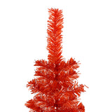 VidaXL Kerstboom smal 150 cm rood