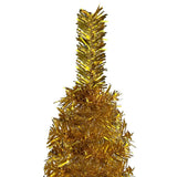 VidaXL Kerstboom smal 120 cm goudkleurig