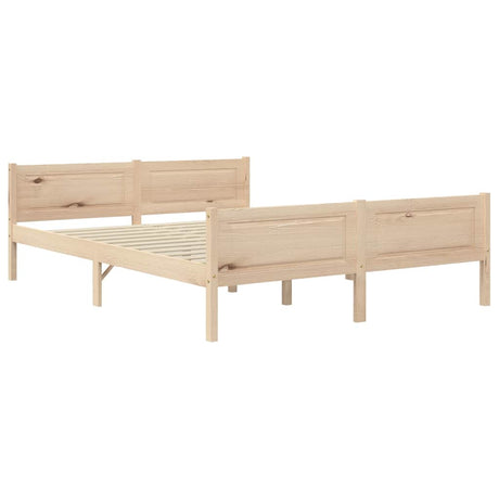 Vidaxl bedframe massief grenenhout 160x200 cm