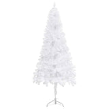 Vidaxl kunstkerstboom hoek 150 cm pvc wit