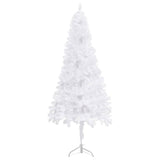 Vidaxl kunstkerstboom hoek 240 cm pvc wit