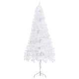 Vidaxl kunstkerstboom hoek 240 cm pvc wit