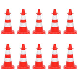 Vidaxl kegelset met ketting 10 m rood en wit