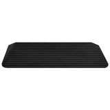 Vidaxl drempelhulp 110x41x5 cm rubber