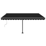 VidaXL Luifel vrijstaand automatisch 400x300 cm antracietkleurig
