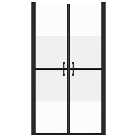 Vidaxl douchedeur (78-81)x190 cm esg halfmat