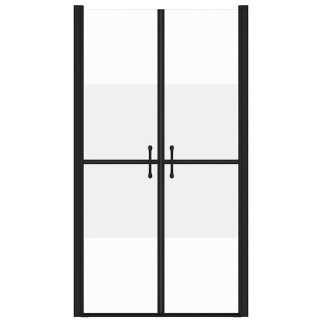 Vidaxl douchedeur (83-86)x190 cm esg halfmat