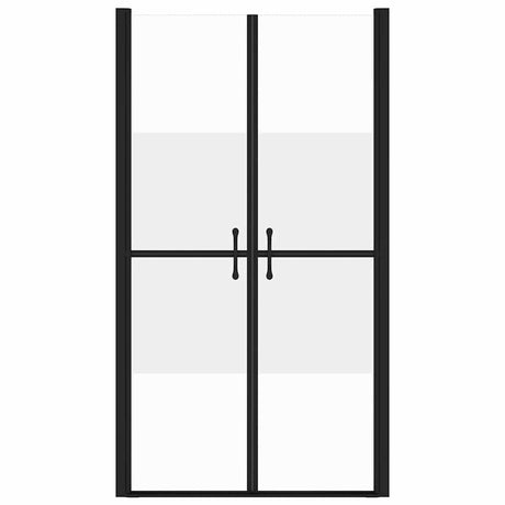Vidaxl douchedeur (93-96)x190 cm esg halfmat