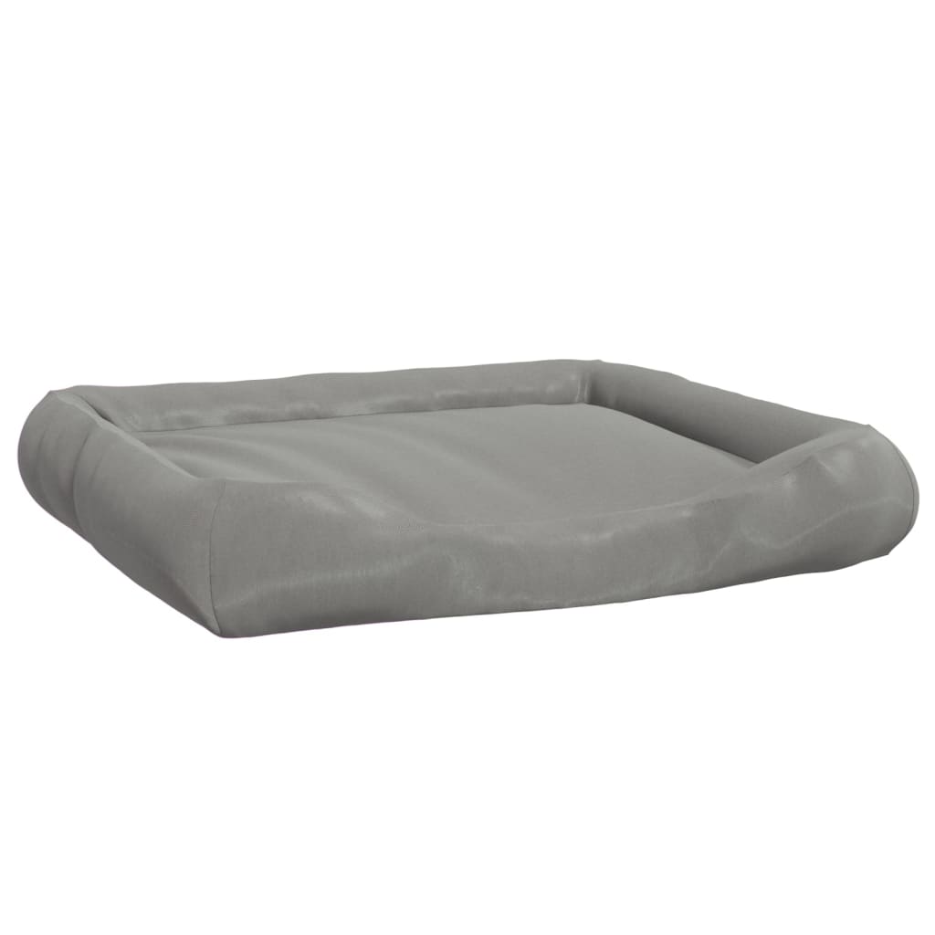 VidaXL Hondenbed met kussens 115x100x20 cm oxford stof grijs