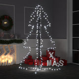 Vidaxl kegelkerstboom 200 led's binnen en buiten 98x150 cm