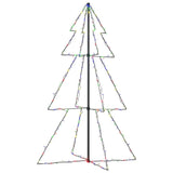 Vidaxl kegelkerstboom 200 led's binnen en buiten 98x150 cm