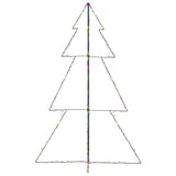 Vidaxl kegelkerstboom 240 led's binnen en buiten 118x150 cm