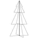 Vidaxl kegelkerstboom 300 led's binnen en buiten 120x220 cm