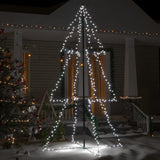 Vidaxl kegelkerstboom 300 led's binnen en buiten 120x220 cm