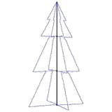 Vidaxl kegelkerstboom 300 led's binnen en buiten 120x220 cm