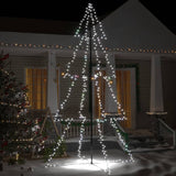 VidaXL Kegelkerstboom 360 LED's binnen en buiten 143x250 cm