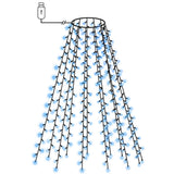 Vidaxl kerstboomverlichting met 150 led's blauw net 150 cm