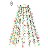 Vidaxl kerstboomverlichting met 150 led's meerkleurig net 150 cm