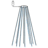 Vidaxl kerstboomverlichting met 400 led's blauw net 400 cm