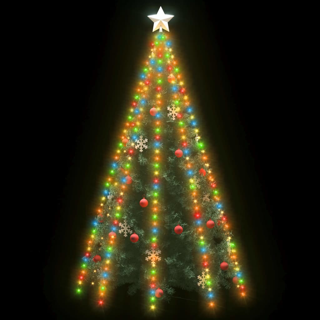 Vidaxl kerstboomverlichting met 400 led's meerkleurig net 400 cm