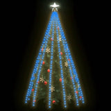 Vidaxl kerstboomverlichting met 500 led's blauw binnen buiten 500 cm