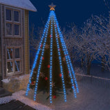 Vidaxl kerstboomverlichting met 500 led's blauw binnen buiten 500 cm