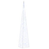 Vidaxl lichtkegel decoratief led 60 cm acryl blauw