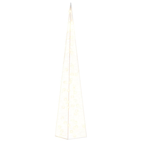 Vidaxl lichtkegel decoratief led 90 cm acryl warmwit