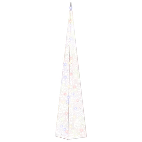 Vidaxl lichtkegel decoratief led 90 cm acryl meerkleurig