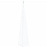 Vidaxl lichtkegel decoratief led 120 cm acryl koudwit