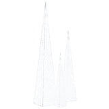 Vidaxl lichtkegelset decoratief led 60 90 120 cm acryl koudwit