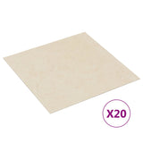 Vidaxl vloerplanken 20 st zelfklevend 1,86 m² pvc beige