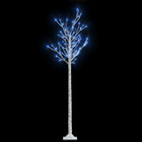 Vidaxl kerstboom wilg met 180 blauwe led's binnen en buiten 1,8 m