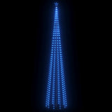 Vidaxl kegelkerstboom 752 blauwe led's 160x500 cm